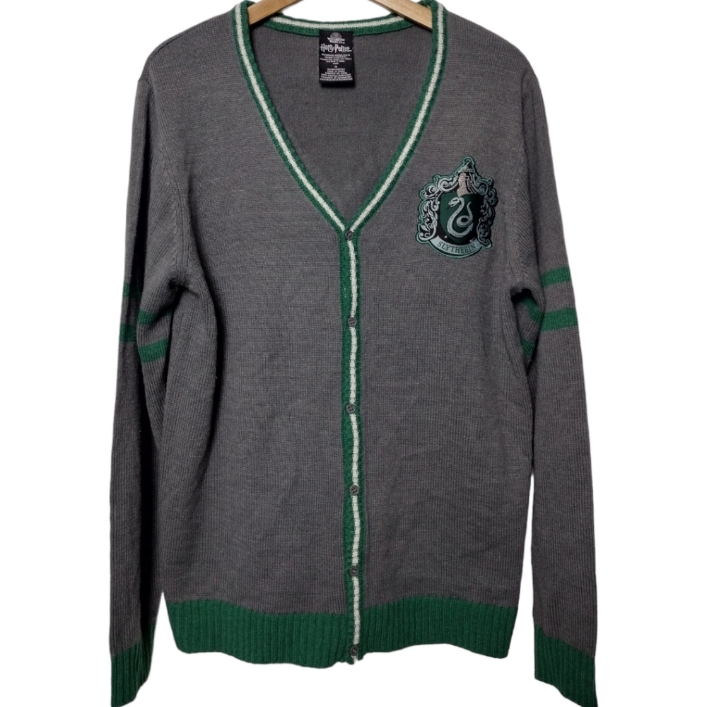 Harry Potter Slytherin House Crest Cardigan
